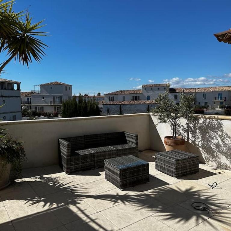 Marina 4 adultes 4 enfants piscine commune - Appartamento con 3 Camere da Letto - 5