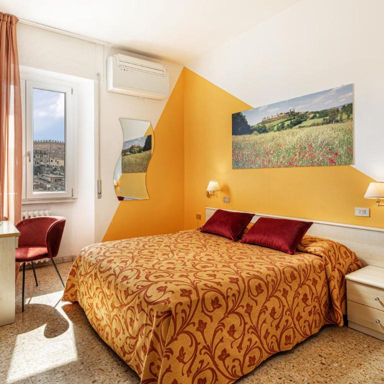 Hotel Minerva - Camera Matrimoniale Standard con Vista Città - 8