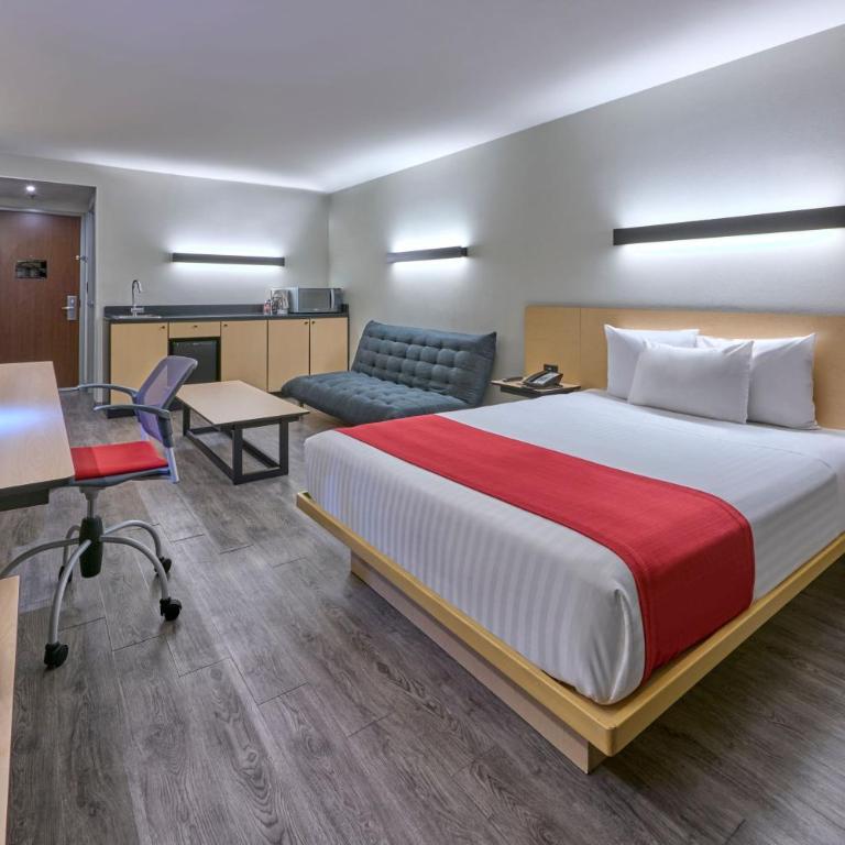 City Express Plus by Marriott Ciudad de México Periférico Sur Tlalpan - Habitación Doble Superior con sofá cama - 7