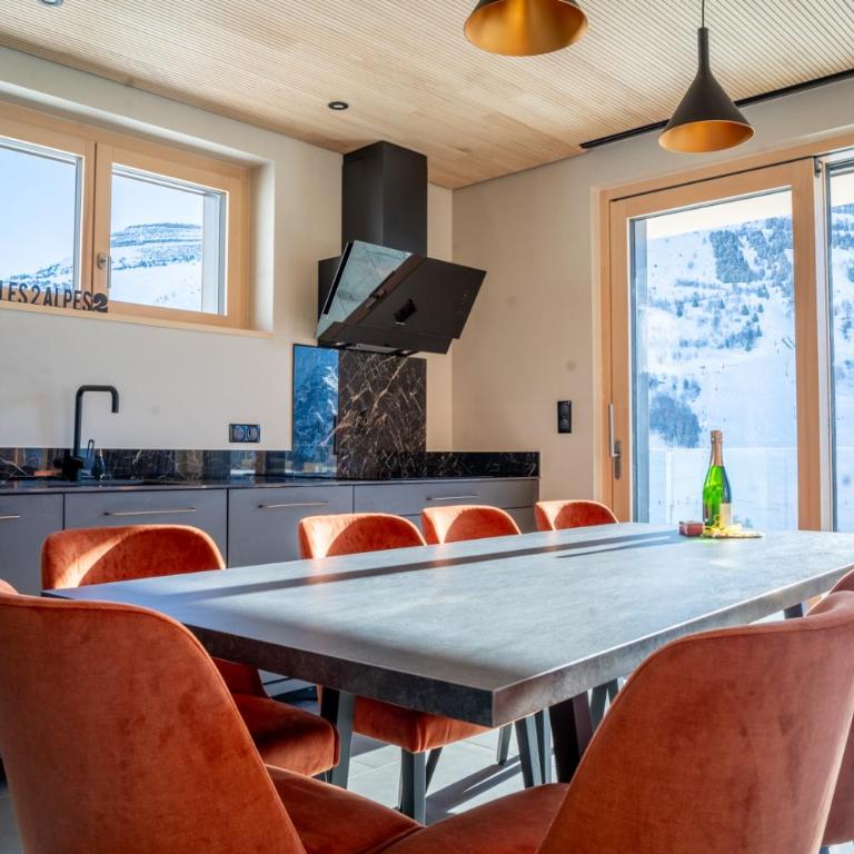 Chalets Horizon Blanc - Vue exceptionnelle Loup Blanc -Sauna extérieur Ours des Glaces -5 étoiles - Superior Chalet - 20