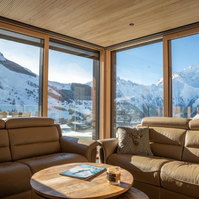 Chalets Horizon Blanc - Vue exceptionnelle Loup Blanc -Sauna extérieur Ours des Glaces -5 étoiles - Superior Chalet - 21