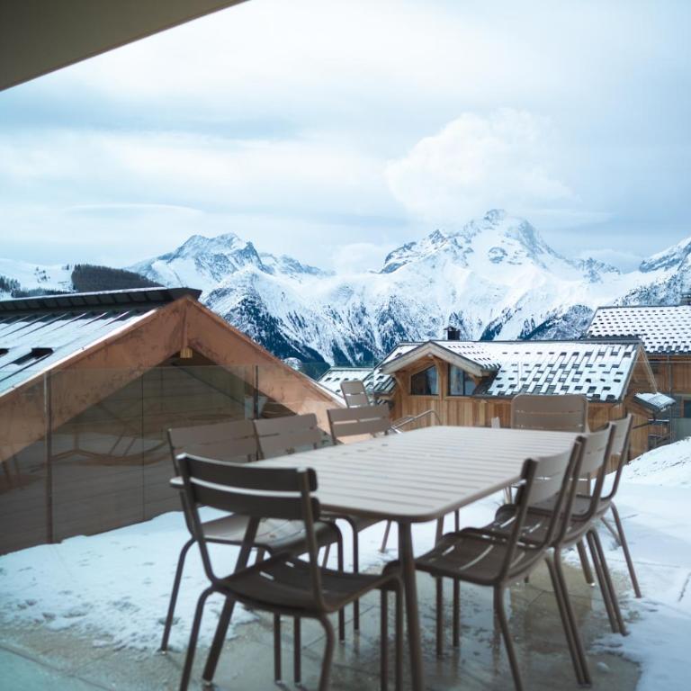 Chalets Horizon Blanc - Vue exceptionnelle Loup Blanc -Sauna extérieur Ours des Glaces -5 étoiles - Superior Chalet - 15