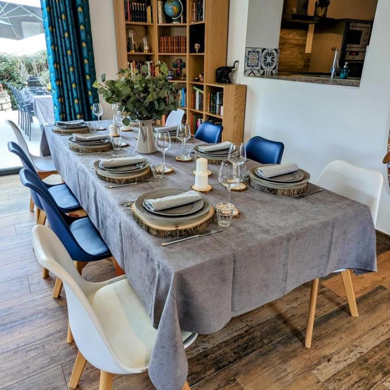 Jolie villa avec piscine à 15mn des plages - Villa 3 Chambres - 13