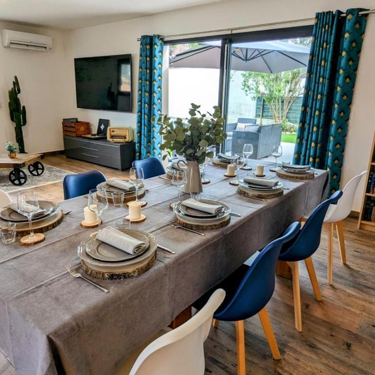 Jolie villa avec piscine à 15mn des plages - Villa 3 Chambres - 11