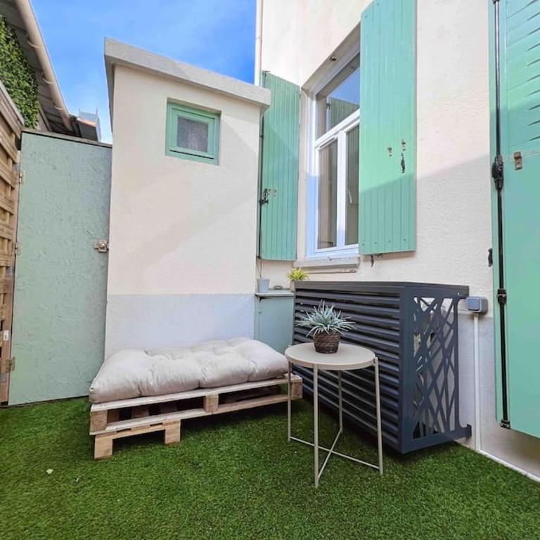 Le Bruna: Apt 4 prs, Clim, 10 min plages - Apartment mit 1 Schlafzimmer - 24