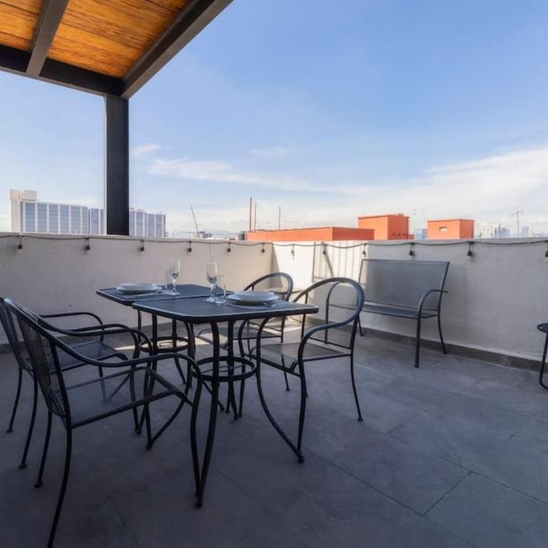 507 Private Terrace 3Bdroom 2Bath AC dwntn CDMX - Apartamento - 30
