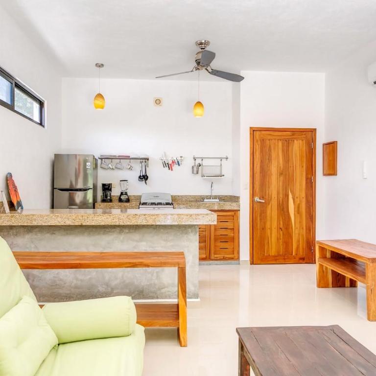 Stay in the Heart of Tulum - best location in Town - Apartamento de 1 dormitorio con terraza - 11