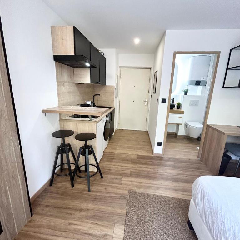 Studio 100m gare Part-Dieu/terrasse/Parking privé - Appartamento con 1 Camera da Letto - 11
