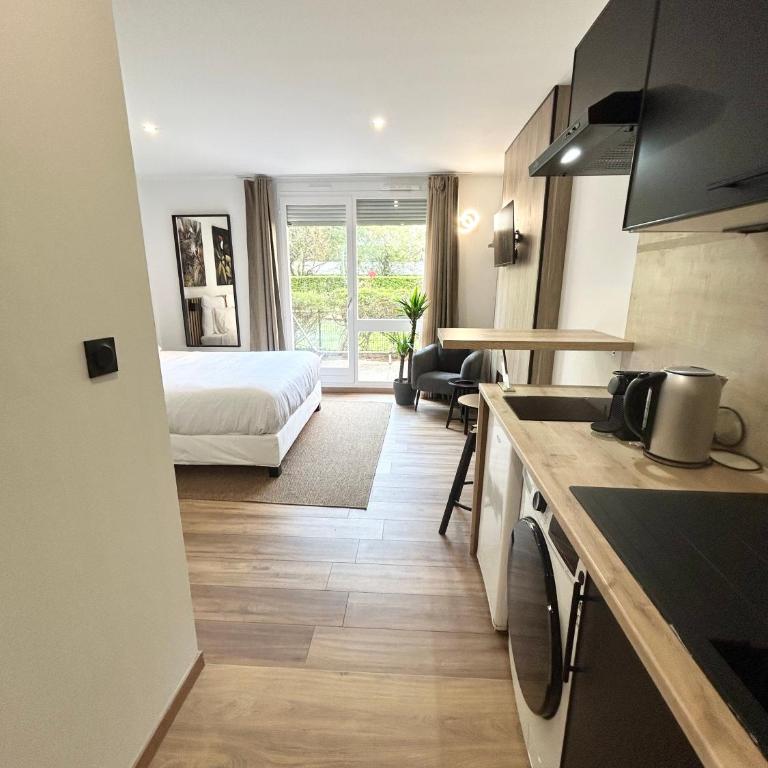 Studio 100m gare Part-Dieu/terrasse/Parking privé - Appartamento con 1 Camera da Letto - 14