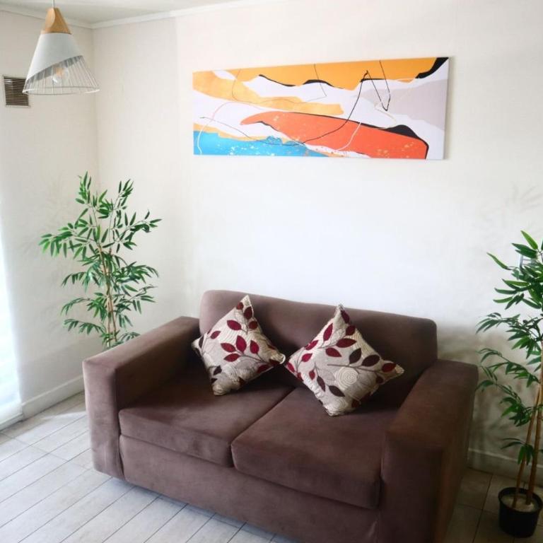 Tranquilo Depto 100% equipado a pasos del metro - Two-Bedroom Apartment - 18