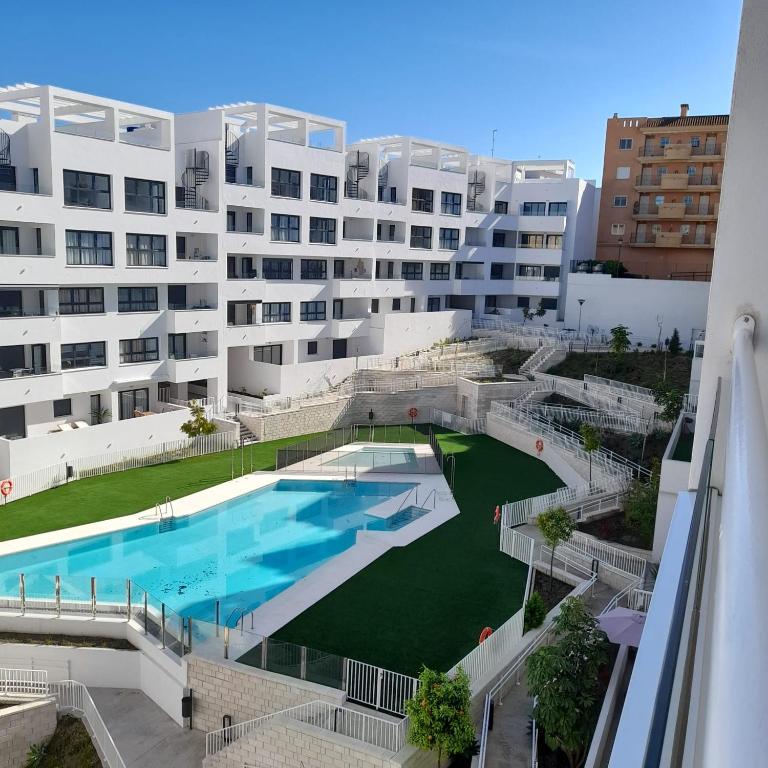Estepona terrace, parking & pool Apartment - Apartamento de 1 dormitorio - 32