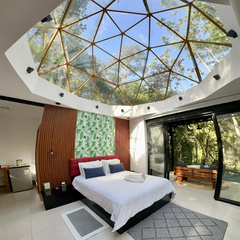 Macas Glamping - Habitación Familiar con vistas al jardín - 18