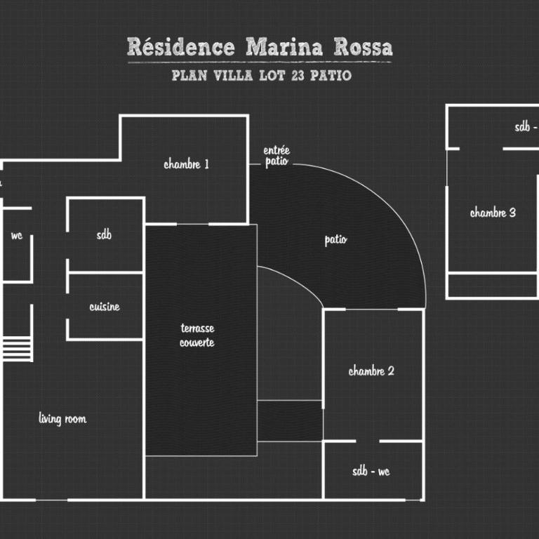 Résidence Marina Rossa - Casa con 3 Camere da Letto e Patio - 22