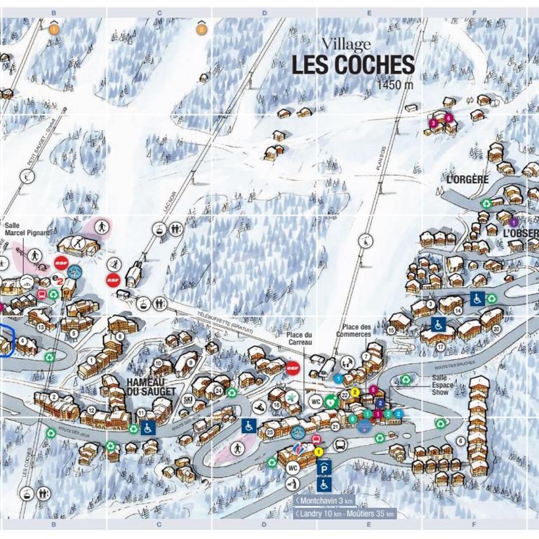 La Plagne Appartement au pied des pistes avec vue Mont Blanc - Apartment mit 1 Schlafzimmer - 26
