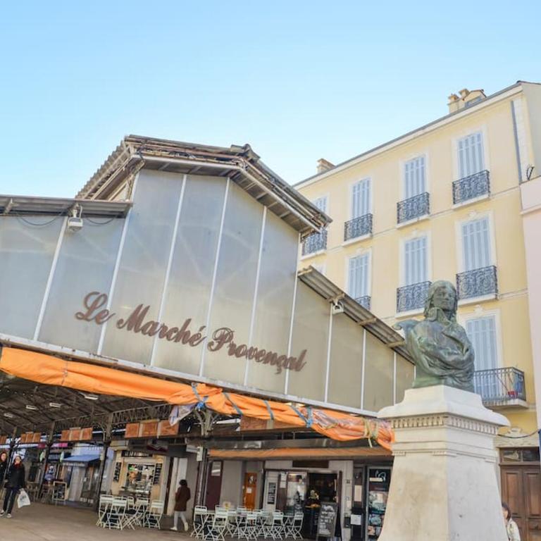 Old town Antibes Superb new flat, for 3, AC, Wi-Fi - Appartement 1 Chambre - 25