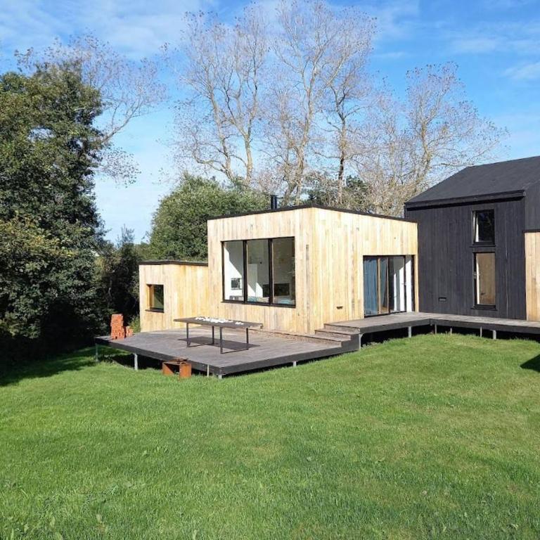 Villa neuve en bois avec WIFI, jardin à PERROS-GUIREC Ref-847 - Casa con 3 Camere da Letto - 2