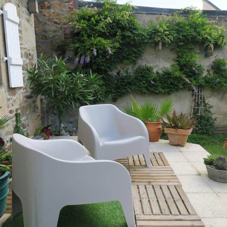 Maison de charme avec jardin clos, terrasse à PERROS-GUIREC - Ref 868 - Casa de 2 dormitorios - 7