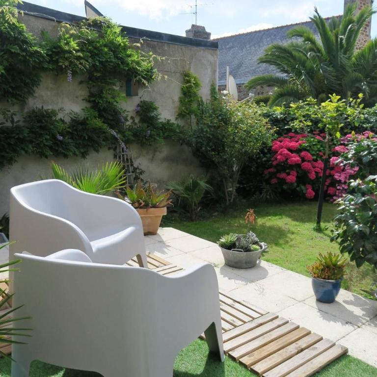 Maison de charme avec jardin clos, terrasse à PERROS-GUIREC - Ref 868 - Casa de 2 dormitorios - 18