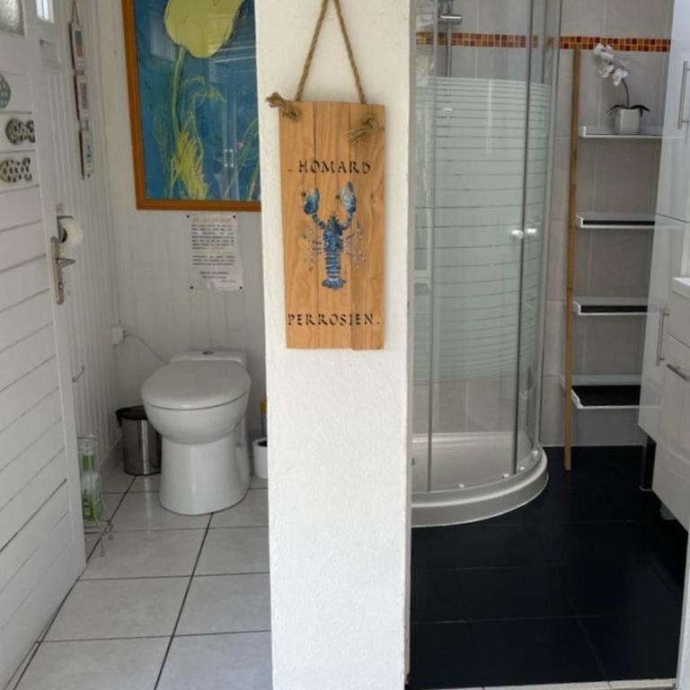 Maison de charme avec jardin clos, terrasse à PERROS-GUIREC - Ref 868 - Casa de 2 dormitorios - 20