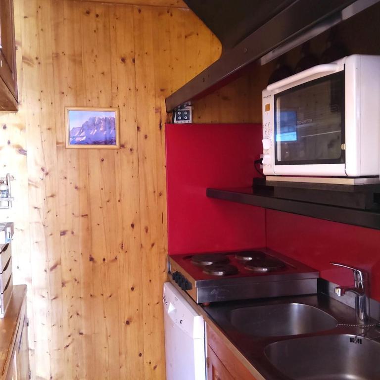 Arc 1600 : Appartement 2 pièces cabine 7 pers, ski aux pieds, proche commerces - FR-1-411-669 - Apartment (7 Adults) - 14