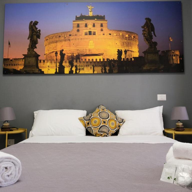 Vatican Central Suites - Camera Matrimoniale con Bagno Privato - 10