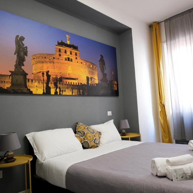 Vatican Central Suites - Camera Matrimoniale con Bagno Privato - 7