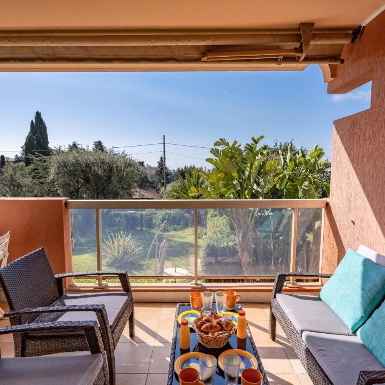LA BADINE Appartement AirCo Pool for 4 By Sunset - Appartement - 12