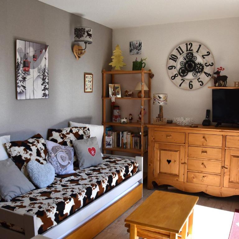 Appartement chaleureux avec grand balcon sud, 6 pers, au centre de Pralognan - FR-1-464-52 - Two-Bedroom Apartment - 1