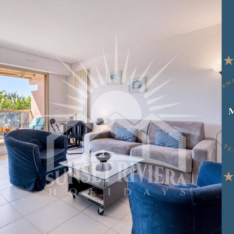 LA BADINE Appartement AirCo Pool for 4 By Sunset - Appartement - 30