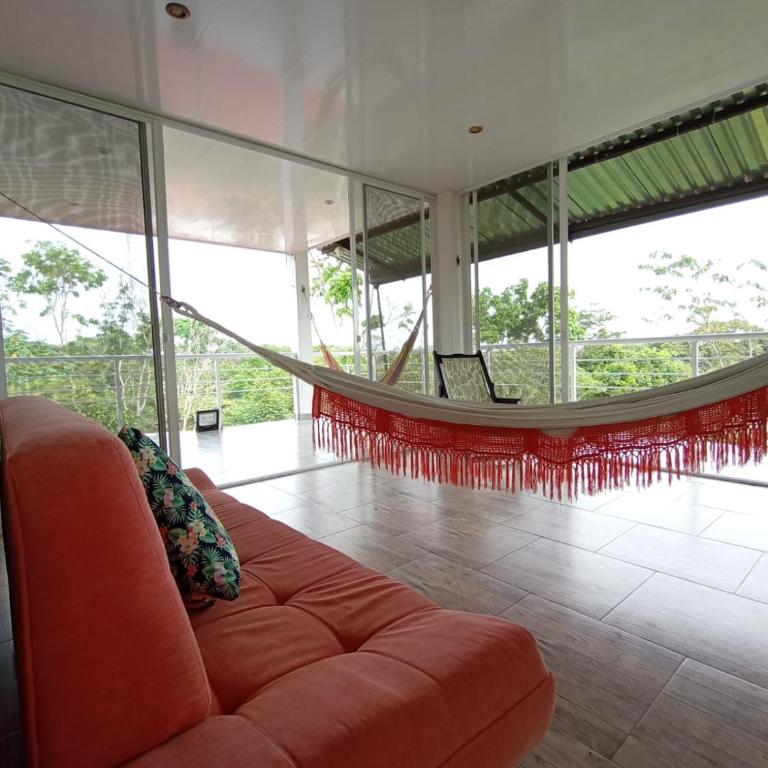 Alojamiento Rural Entre El llano y la selva - Habitación Doble con terraza - 2 camas - 9