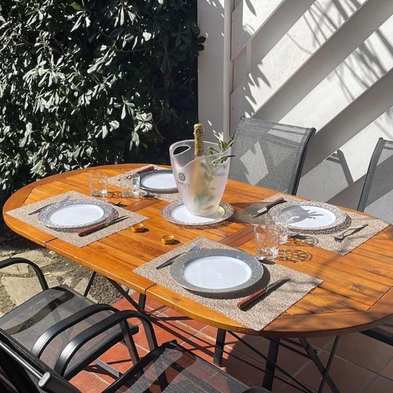 Hendaye Plage avec Jardin, Piscine, Parking, Wifi, proche Plage-Beach-Playa - Appartement - Vue sur Jardin - 11