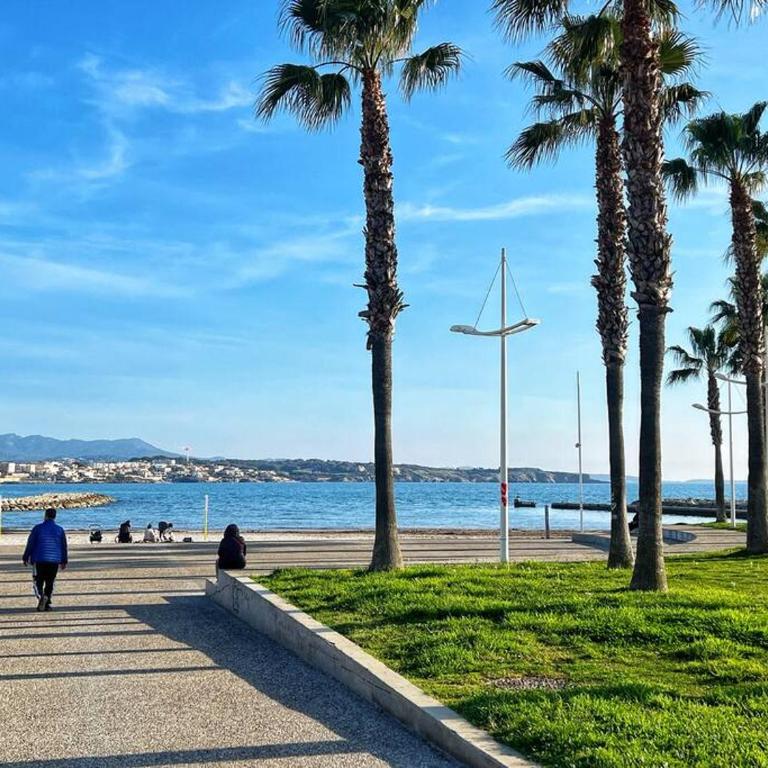 Studio L'Azur, Sanary centre avec parking, Vue mer, Climatisation - Studio mit Meerblick - 12