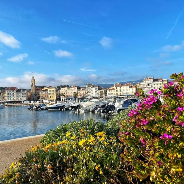 Studio L'Azur, Sanary centre avec parking, Vue mer, Climatisation - Studio mit Meerblick - 13