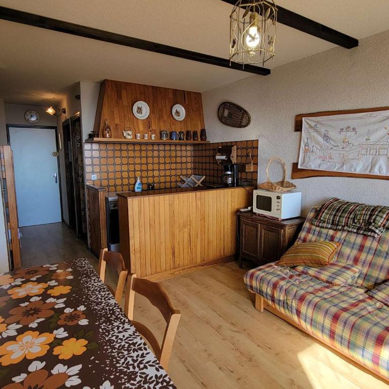 Studio 4 pers - Ski/Randonnées à pied - Balcon Sud - FR-1-393-141 - Estudio - 1