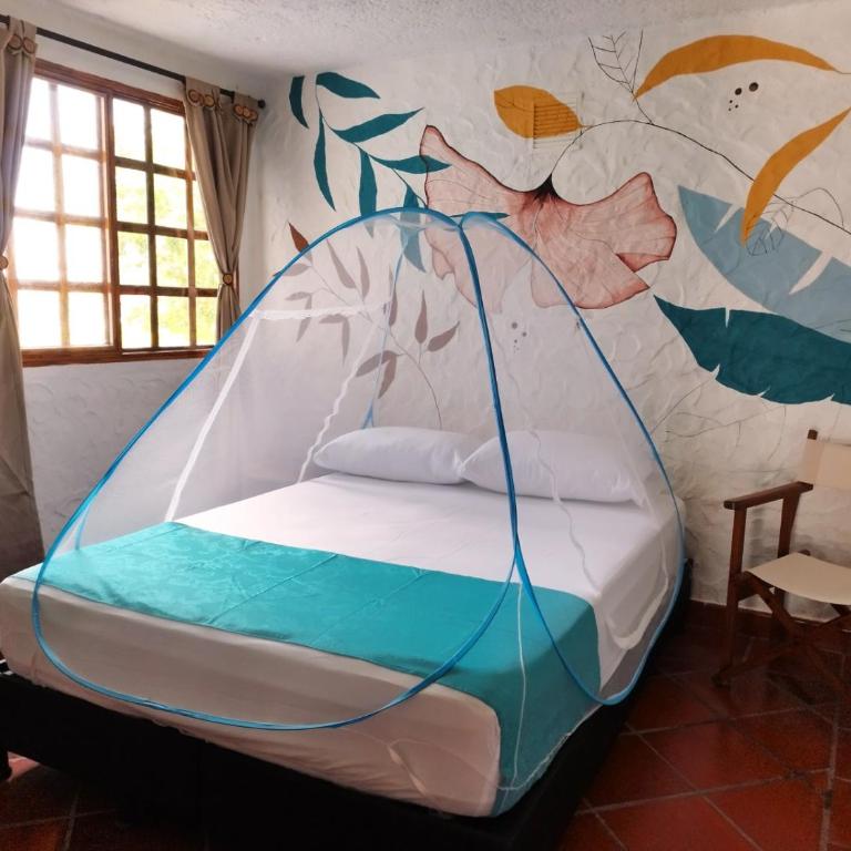 HERMOSA CABAÑA VILLA JULIA MESA DE LOS SANTOS - Five-Bedroom House - 19