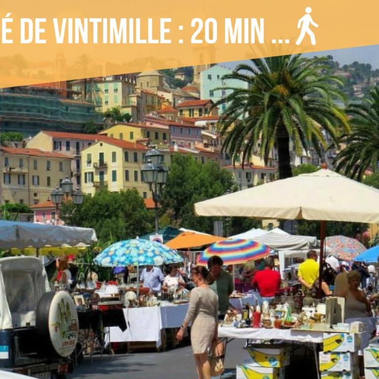 Ou Mentounasc - Duplex Vieille Ville Menton - Free Parking - Appartement 1 Chambre - 33