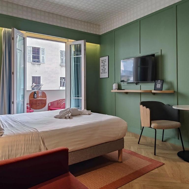 Hotel Aparthotel AMMI Nice Lafayette - Studio Supérieur avec Balcon - 9