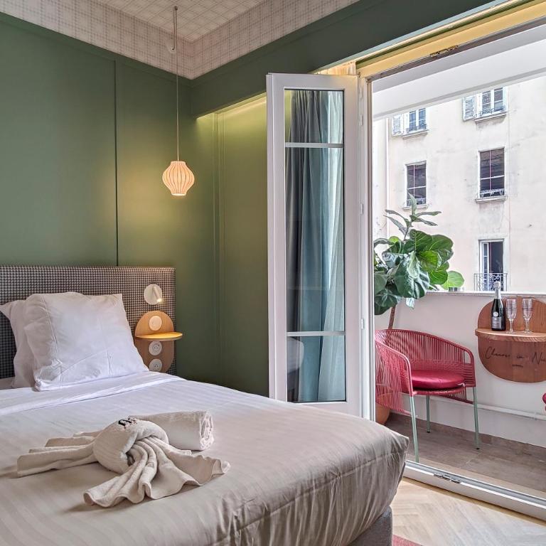 Hotel Aparthotel AMMI Nice Lafayette - Studio Exécutif avec Balcon - 17