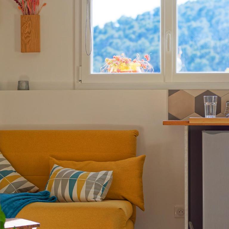 charmant 2 pièces vue Saint Paul de Vence 1 chambre - Appartement 1 Chambre - 1