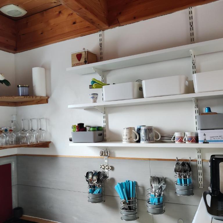 Maison calme et lumineuse de plain-pied, jardin et piscine - Chalet 1 Chambre - 5