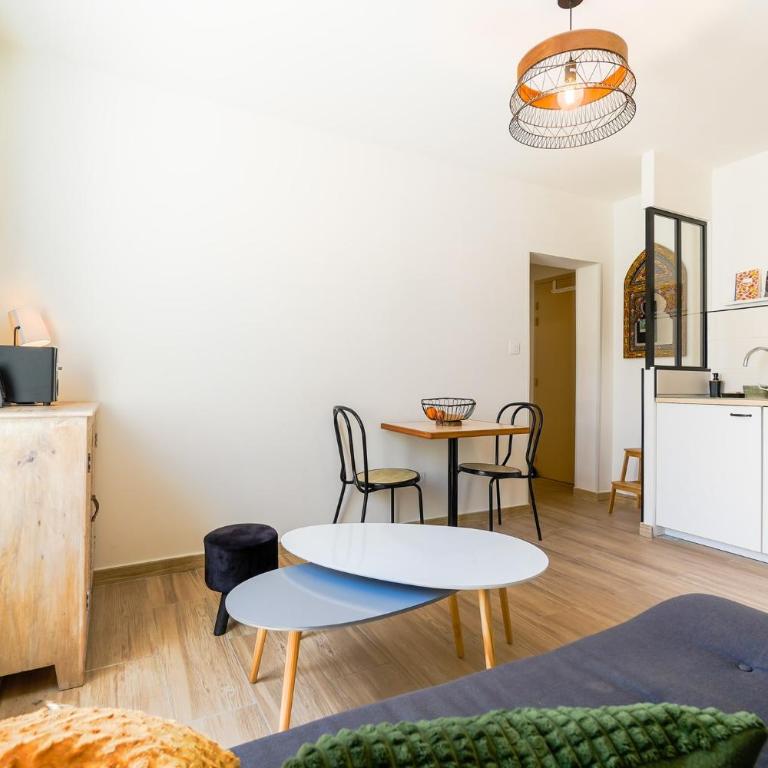 Verde y Terracotta, T2, Centre-ville, Figuerolles - Apartment mit 1 Schlafzimmer - 8