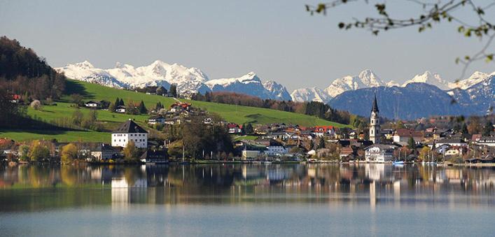 Exklusive Ferienwohnung LAKEVIEW in Bestlage Mattsee, beschattbare Dachterrasse mit Panoramablick über den See - Apartment mit 2 Schlafzimmern - 41