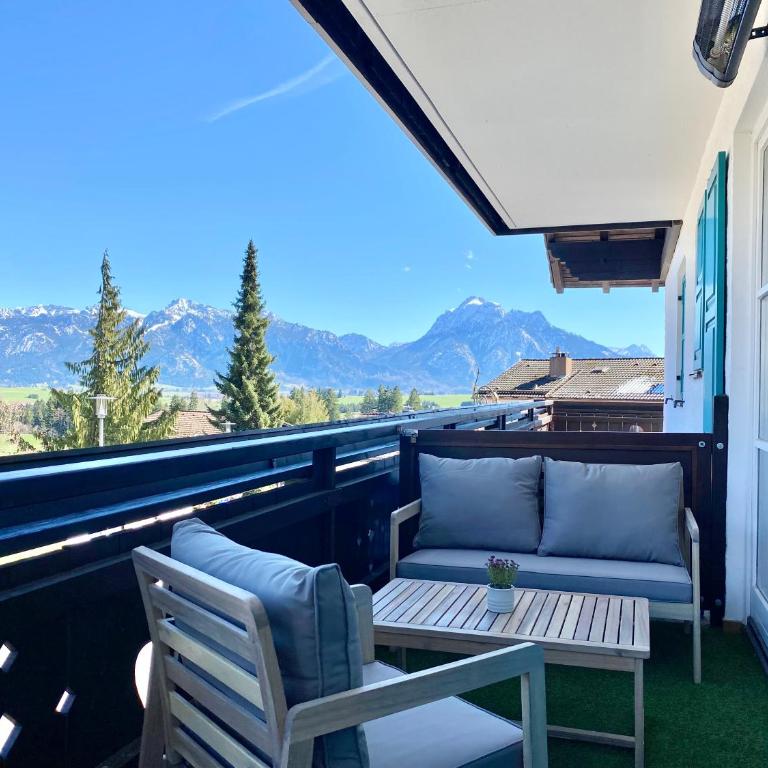 Apartment mit Balkon & Schlossblick I Hund - Apartment mit 1 Schlafzimmer - 1