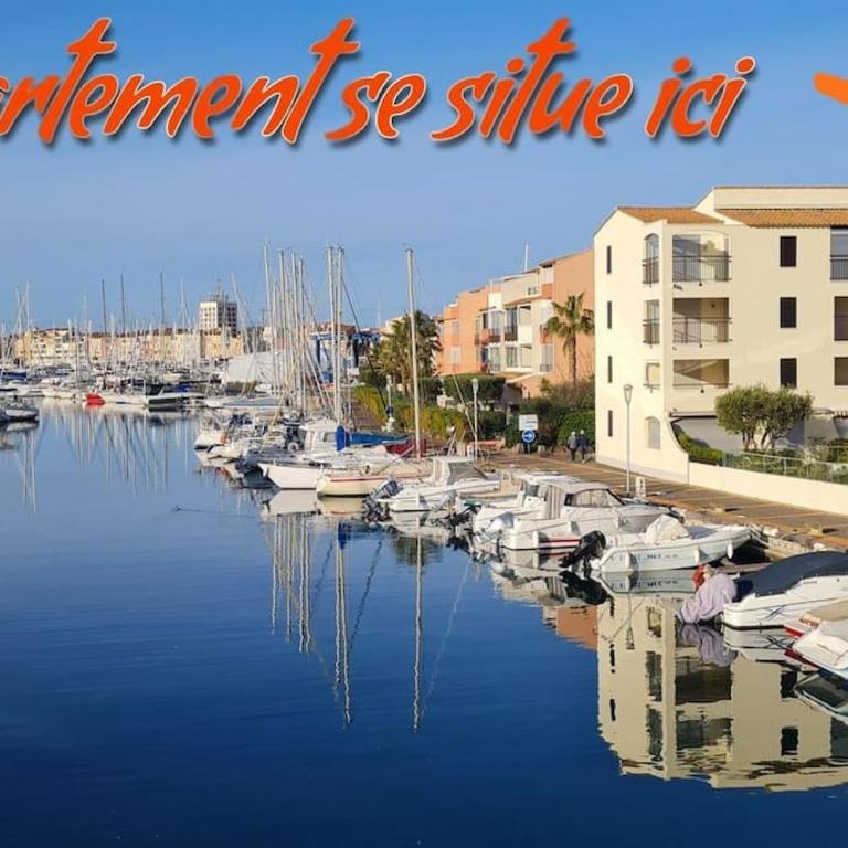 Une pépite au calme, vue mer, port, Piscine - Two-Bedroom Apartment - 18