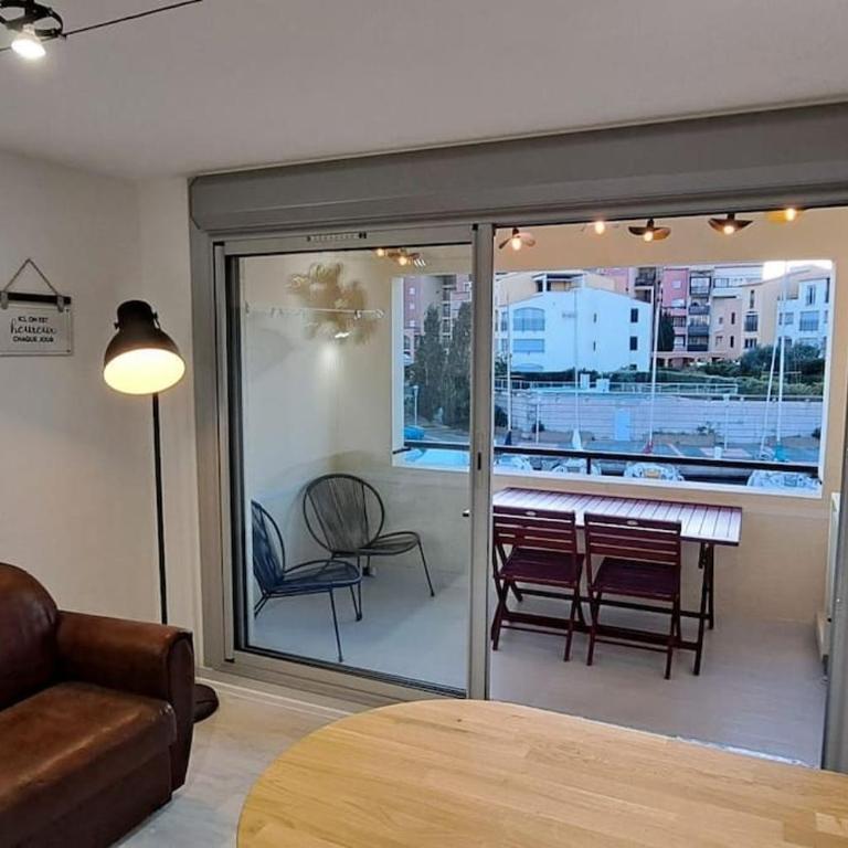 Une pépite au calme, vue mer, port, Piscine - Two-Bedroom Apartment - 6
