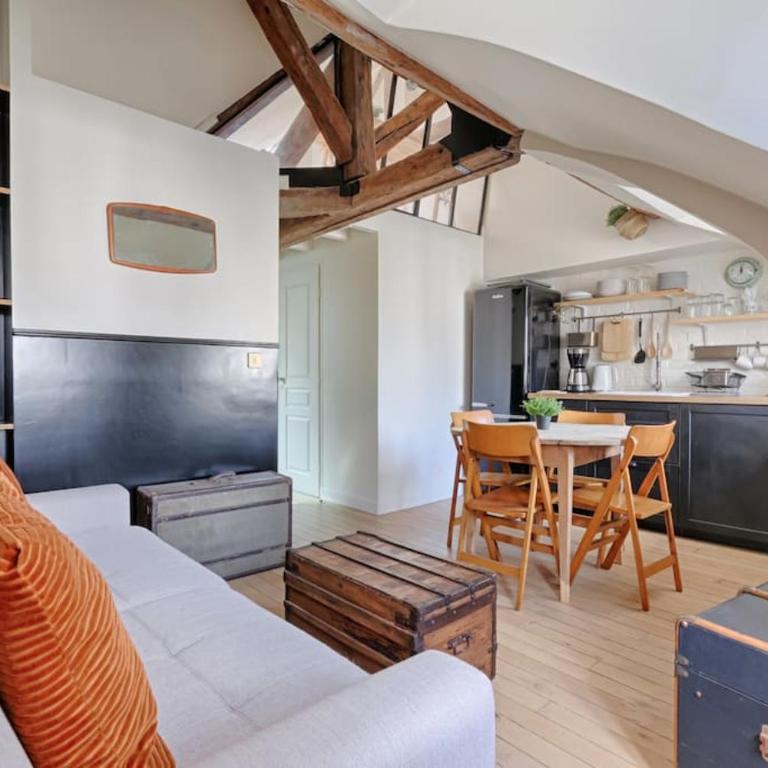 MyKeypers - Fantastic Designed Parisan LOFT 2BR/6P- Le Marais - Appartement 2 Chambres - 1