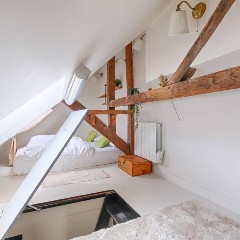 MyKeypers - Fantastic Designed Parisan LOFT 2BR/6P- Le Marais - Appartement 2 Chambres - 11