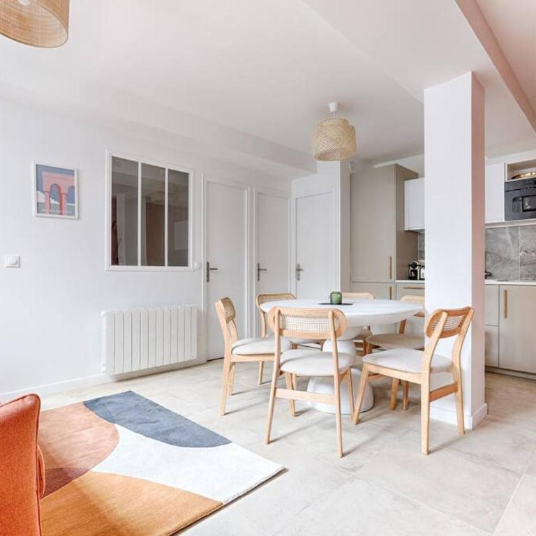 MyKeypers - Chic & Elegant Flat 2BR/6P- République - Appartement 2 Chambres - 1