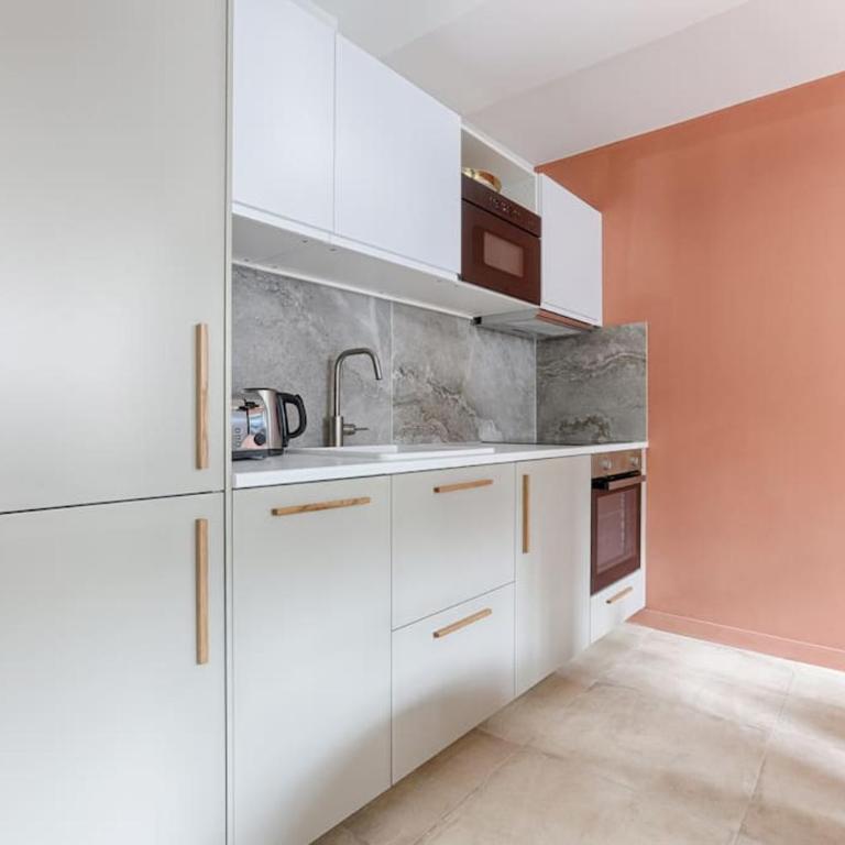MyKeypers - Chic & Elegant Flat 2BR/6P- République - Appartement 2 Chambres - 34