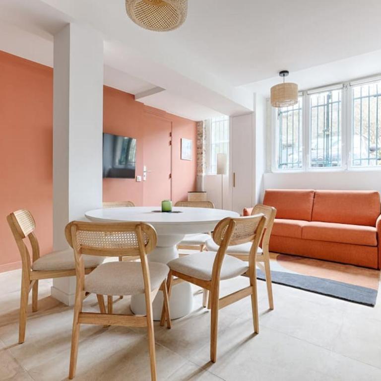 MyKeypers - Chic & Elegant Flat 2BR/6P- République - Appartement 2 Chambres - 39